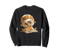 Portrait de bébé en alpaga Mignon avec Motif Animal Sweatshirt
