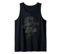 Portrait de Beethoven Ludwig Van Beethoven Musique Classique Débardeur