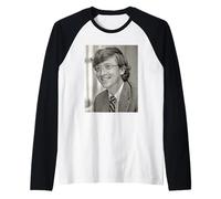 Portrait de Bill Gates Tech Giant 1987 par Dick Barnatt Manche Raglan