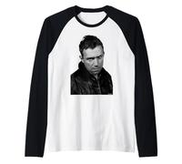Portrait de Chanteur de Damon Albarn Blur Gorillaz par Andy Willsher Manche Raglan