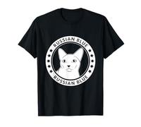 Portrait de Chat Bleu Russe T-Shirt