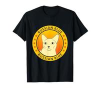 Portrait de Chat Bleu Russe T-Shirt