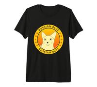Portrait de Chat Bleu Russe T-Shirt Haut de Gamme