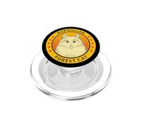 Portrait de Chat de la forêt norvégienne PopSockets PopGrip pour MagSafe