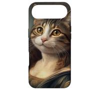 Portrait de Chat inspiré de Mona Lisa avec Humour d'art de la Renaissance Coque pour iPhone Air