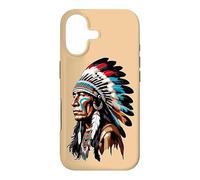 Portrait de Chef amérindien - Héritage autochtone Coque pour iPhone 17