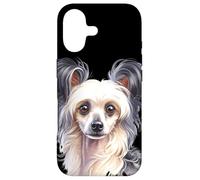 Portrait de Chien Chinois à crête Coque pour iPhone 17