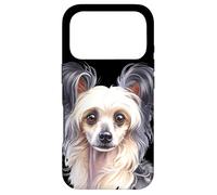 Portrait de Chien Chinois à crête Coque pour iPhone 17 Pro