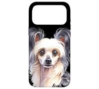 Portrait de Chien Chinois à crête Coque pour iPhone 17 Pro Max