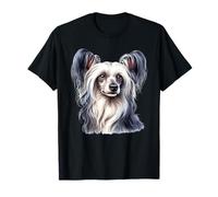 Portrait de Chien Chinois à crête T-Shirt
