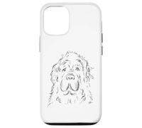Portrait de Chien de Terre-Neuve Coque pour iPhone 12/12 Pro