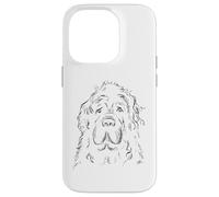 Portrait de Chien de Terre-Neuve Coque pour iPhone 14 Pro