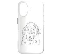 Portrait de Chien de Terre-Neuve Coque pour iPhone 17