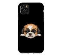 Portrait de Chien en Gros Plan Baby Shih Tzu Coque pour iPhone 11 Pro Max