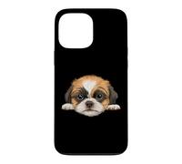 Portrait de Chien en Gros Plan Baby Shih Tzu Coque pour iPhone 13 Pro Max