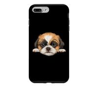 Portrait de Chien en Gros Plan Baby Shih Tzu Coque pour iPhone 7 Plus/8 Plus