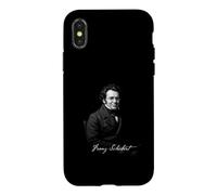 Portrait de compositeur Classique Franz Schubert Coque pour iPhone X/XS