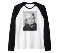 Portrait de Debbie Harry, chanteuse de Blondie Call Me, Allan Ballard Manche Raglan