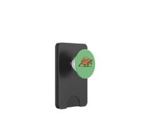 Portrait de Dessin animé de bébé Sauvage Tortue pllodding PopSockets PopWallet pour MagSafe