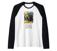 Portrait de Dr. Gachet avec Lunettes de Soleil par Vangogh Manche Raglan
