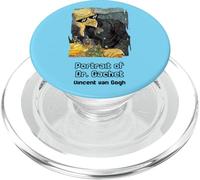 Portrait de Dr. Gachet avec Lunettes de Soleil par Vangogh PopSockets PopGrip pour MagSafe