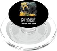 Portrait de Dr. Gachet avec Lunettes de Soleil par Vangogh PopSockets PopGrip pour MagSafe