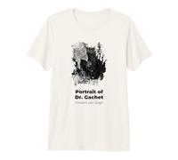 Portrait de Dr. Gachet Grunge par Vangogh T-Shirt Haut de Gamme