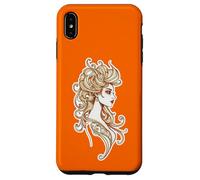 Portrait de Femme Artistique - Dessin de Tatouage 1 - Amusement des Fans Coque pour iPhone XS Max