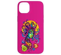 Portrait de Femme Artistique - Tatouage Dessin 3 - Fan Fun Coque pour iPhone 14 Plus