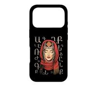 Portrait de Femme Taraz arménienne, Art Populaire National Traditionnel Coque pour iPhone 17 Pro