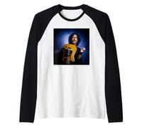 Portrait de Frank Zappa & Guitar LA par Michael Grecco Manche Raglan