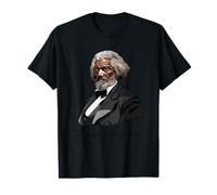 Portrait de Frederick Douglass avec Signature T-Shirt