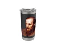 Portrait de Fyodor Dostoevsky par Vasily Perov Gobelet isotherme en acier inoxydable double paroi