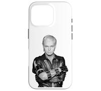 Portrait de Gary Numan Warriors par Allan Ballard Coque pour iPhone 16 Pro