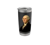 Portrait de George Washington (1803) Gobelet isotherme en acier inoxydable double paroi