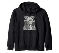 Portrait de George Washington désemparé de l'histoire Amusante Sweat à Capuche