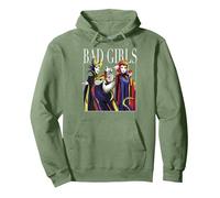 Portrait de groupe artistique des méchants de Disney Bad Girls Sweat à Capuche, Unisexe pour adultes, Vert sauge, L