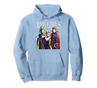 Portrait de groupe artistique des méchants de Disney Bad Girls Sweat à Capuche, Unisexe pour adultes, Bleu poudré, M