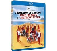 Portrait de groupe avec enfants et motocyclettes Blu-ray