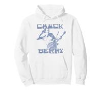 Portrait de Guitare Chuck Berry Sweat à Capuche