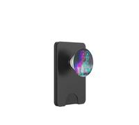 Portrait de Jane Austen, Artsy Modern Glitch PopSockets PopWallet pour MagSafe