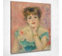 Portrait de Jeanne Samary Pierre-Auguste Renoir, par22 Tableau imprimé sur toile, 50 x 40 cm