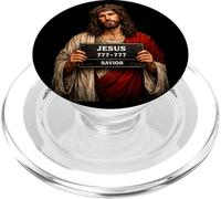 Portrait de Jésus avec Couronne d'Épines Vintage PopSockets PopGrip pour MagSafe