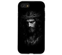 Portrait de Jésus sacré avec Couronne d'épines Coque pour iPhone SE (2020) / 7/8