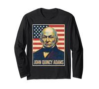 Portrait de John Quincy Adams Manche Longue