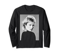 Portrait de la chanteuse Kim Wilde Kids in America 1981 Manche Longue