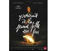 Portrait de la Jeune Fille en feu Affiche Cinéma Originale (Format 160x120 cm Pliée) Céline Sciamma Noémie Merlant