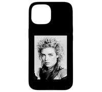 Portrait de la Pop Star Kim Wilde Teases & Dares Era 1984 Coque pour iPhone 15