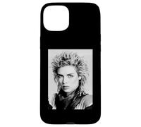 Portrait de la Pop Star Kim Wilde Teases & Dares Era 1984 Coque pour iPhone 15 Plus