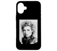 Portrait de la Pop Star Kim Wilde Teases & Dares Era 1984 Coque pour iPhone 16 Plus